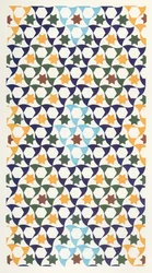 Mosaïque du portique du Generalife, 1907