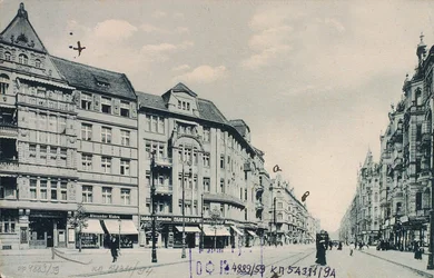 Motzstrasse, Berlin, Allemagne, années 1910