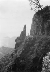 Montagnes entre Kalsi et Chakrata, Inde, 1917