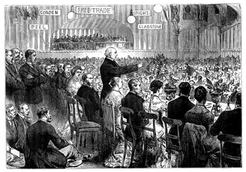 M. Gladstone à Leeds, fin du 19e siècle