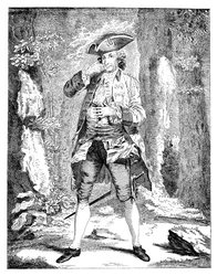 M. Woodward dans le rôle de Mercutio