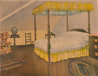 Chambre de Mme Washington, 1946