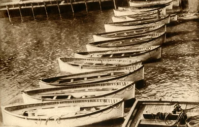 Preuve muette de la tragédie : Tout ce qui restait du plus grand navire du monde, 1912, 1933