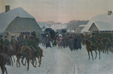 Napoléon quittant l