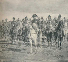 Napoléon et son état-major, 1896