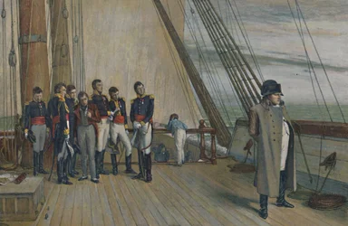 Napoléon à bord du H.M.S. Bellerophon, juillet 1815, 1896