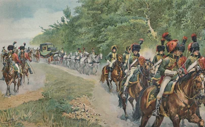 Mode de voyage de Napoléon, vers 1800, 1896