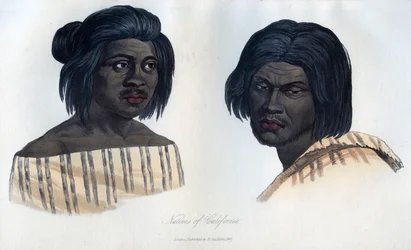 Autochtones de Californie, 1848