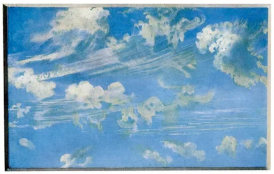 Nature : étude de nuages, vers 1822