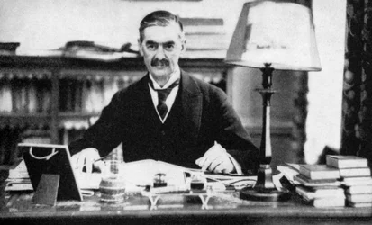 Neville Chamberlain 1869-1940, premier ministre britannique, vers 1930s 1936