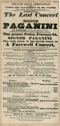 Niccolo Paganini - affiche