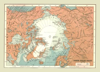 Carte du pôle Nord, 1902