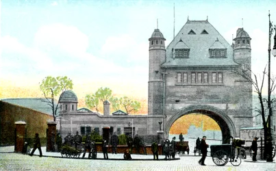 Entrée nord, tunnel de Blackwall, Londres, 20e siècle