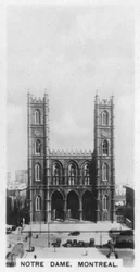 Notre-Dame, Montréal, Canada, vers 1920