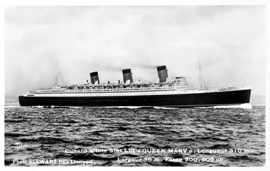 Paquebot RMS Queen Mary, 20ème siècle