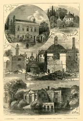 Vues anciennes de Lambeth, vers 1878