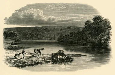 Sur le Dee, vers 1890