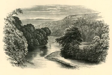 Sur la Wharfe, c1890
