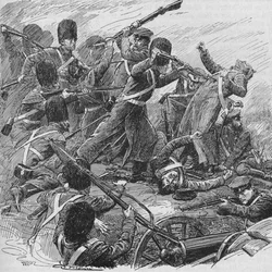 Encore une fois, les gardes sont revenus, et avec une énergie irrésistible les ont chassés, 1902