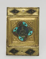Plaque ornementale, vers 1380-1400