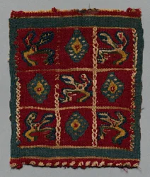 Carré ornemental, 400-600