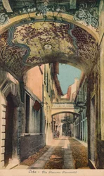 Orta - Via Giaccomo Giovanetti, vers 1910