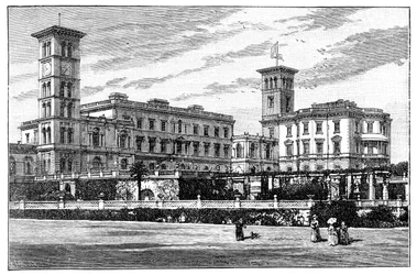 Osborne House, Île de Wight, 1900