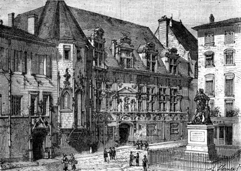 Palais de Justice de Grenoble, France, 1882-1884