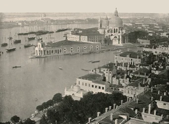 Panorama de la ville de Venise, Italie, 1895