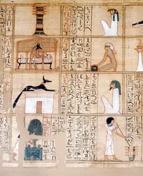 Papyrus, embaumement, Anubis, Égypte ancienne, Xe siècle av. J.-C.