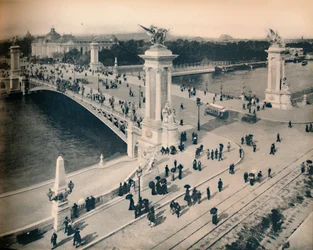 Paris. - Le Pont Alexandre III. - LL, vers 1910