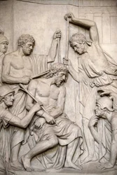Paris, France. Sculpture dans l