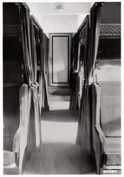Compartiment passagers du Zeppelin LZ 126, vers 1924, 1933