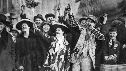 Roi et reine des perles en grande forme, Londres, 1926-1927