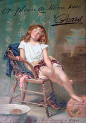 Publicité pour le savon Pears, 1910