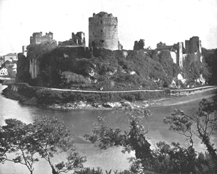 Château de Pembroke, Pembrokeshire, Pays de Galles, 1894