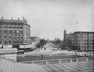 Avenue Pennsylvania, Washington, D.C., vers 1897