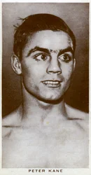 Peter Kane, boxeur britannique, 1938