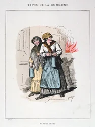 Pétroleuses, Commune de Paris, 1871