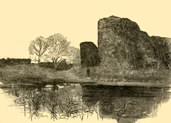 Château de Pevensey, 1898