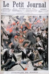 Piano en feu, États-Unis, 1904