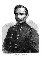 Pierre Gustave Toutant de Beauregard, soldat américain, c1860s