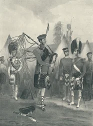 Joueur de cornemuse, 93ème Highlanders de Sutherland, 19ème siècle