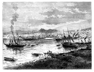 Le Pirée, Athènes, Grèce, vers 1888