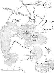 Plan de la bataille d