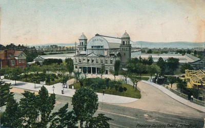 Théâtre des jardins de plaisir, Folkestone, fin 19ème-début 20ème siècle