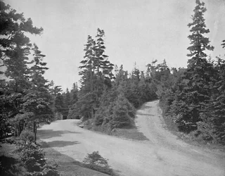 Point Pleasant Park, Halifax, Nouvelle-Écosse, vers 1897