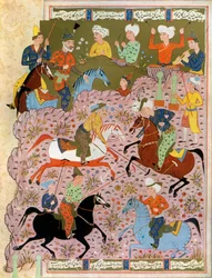 Polo en Perse au 10e siècle, 1938