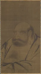 Portrait de Bodhidharma, XIVe siècle