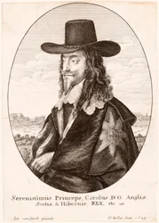 Portrait de Charles Ier, pub. 1649